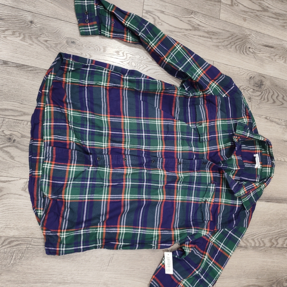 Amazon Essentials Men's Plaid Shirt - Blue, Green, Red